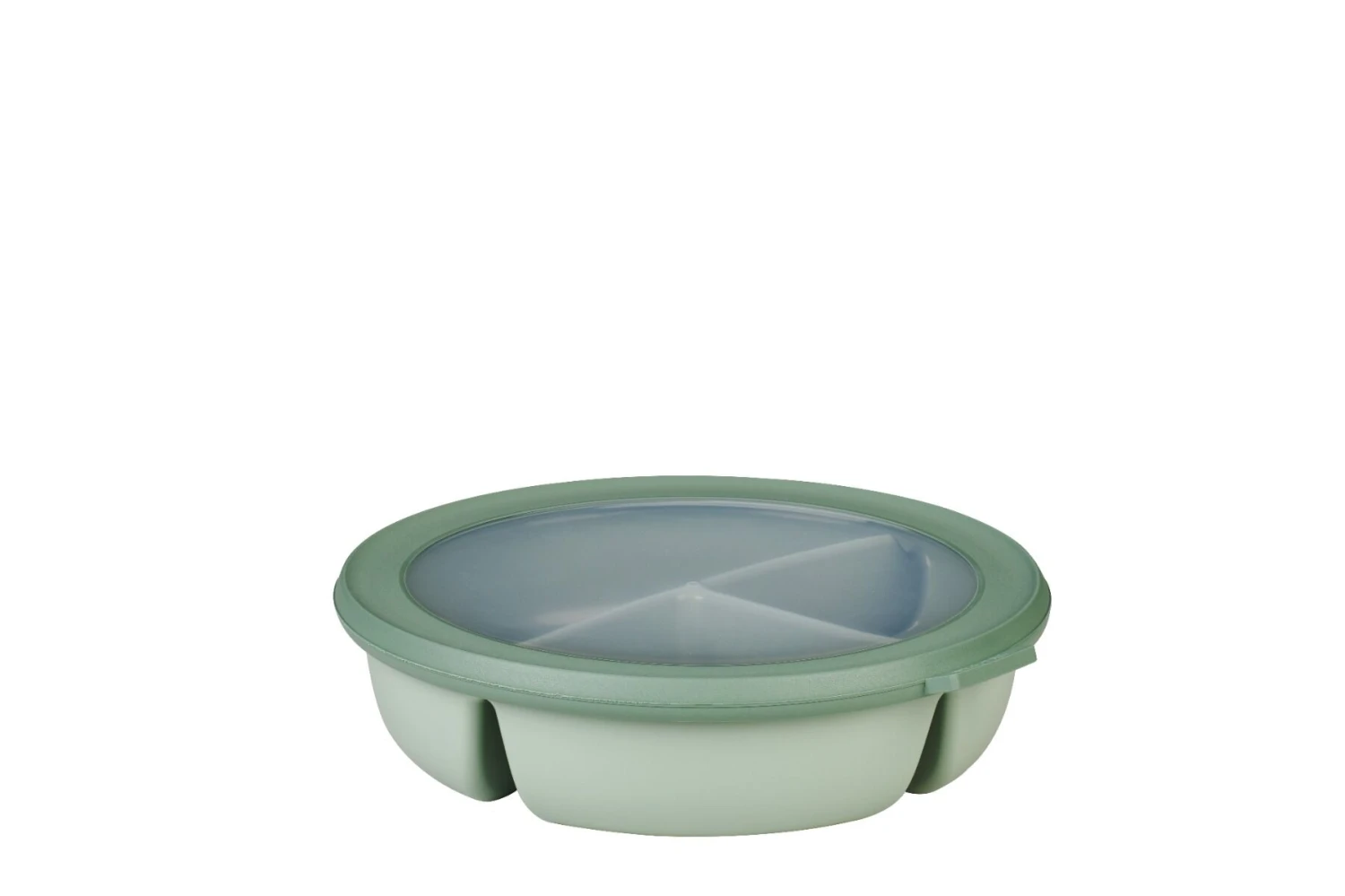 Mepal Cirqula Bento Bowl 3-vaks Kunststof Nordic Sage