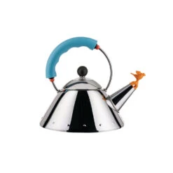 Alessi Michael Graves Fluitketel 1 Liter Rvs Lichtblauw