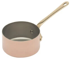 Mauviel M'Minis Steelpan Rond ø 9 Cm Koper Bronzen Greep