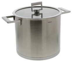 Cristel Strate Soeppan Met Glasdeksel ø 24 Cm 9,4 L Rvs