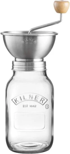 Kilner Glass Sauce Press Jar Set 1 Liter