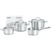 Oldenhof Como Pannenset Rvs Deksel 4-delig