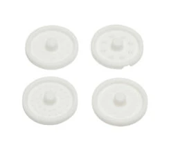 Ankarsrum Assistent Original Pastaschijven Kunststof Wit 4 Stuks