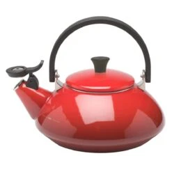 Le Creuset Zen Fluitketel 1,5 Liter Staal Kersrood