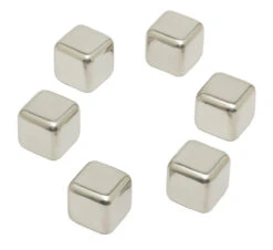 Inoxibar Herbruikbare Ijsblokjes 2,6 Cm Rvs 6 Stuks