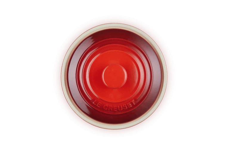Le Creuset Camembert Schaaltje Met Deksel ø 18 Cm Aardewerk Kersrood - Afbeelding 3