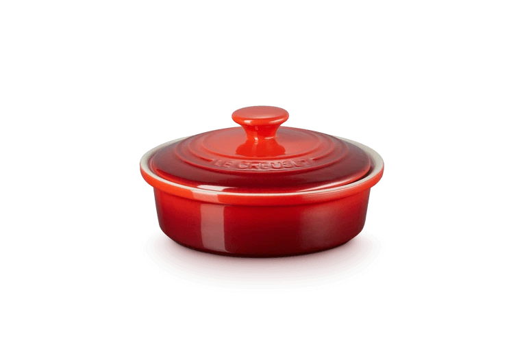 Le Creuset Camembert Schaaltje Met Deksel ø 18 Cm Aardewerk Kersrood