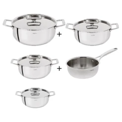 Cristel Oldenhof Jubileum 1821 Pannenset Rvs 5-delig