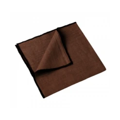 Haomy Letia Tafelkleed 170 X 250 Cm Linnen Steenbruin