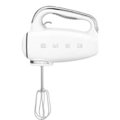 Smeg 50's Style Handmixer Staal Wit
