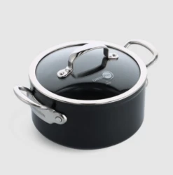 Greenpan Barcelona Pro Kookpan Met Keramische Laag En Glasdeksel ø 24 Cm