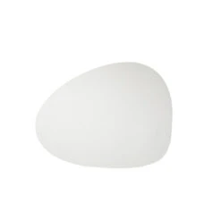 Finesse Skin Natur Pebble Placemat 40 X 46 Cm Leer Simply White