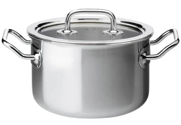 Spring Brigade Kookpan Met Glasdeksel ø 16 Cm Rvs