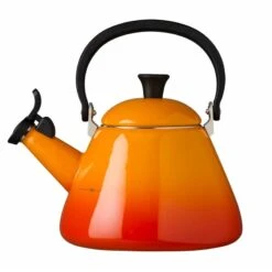 Le Creuset Kone Fluitketel 1,6 Liter Staal Vulcanique